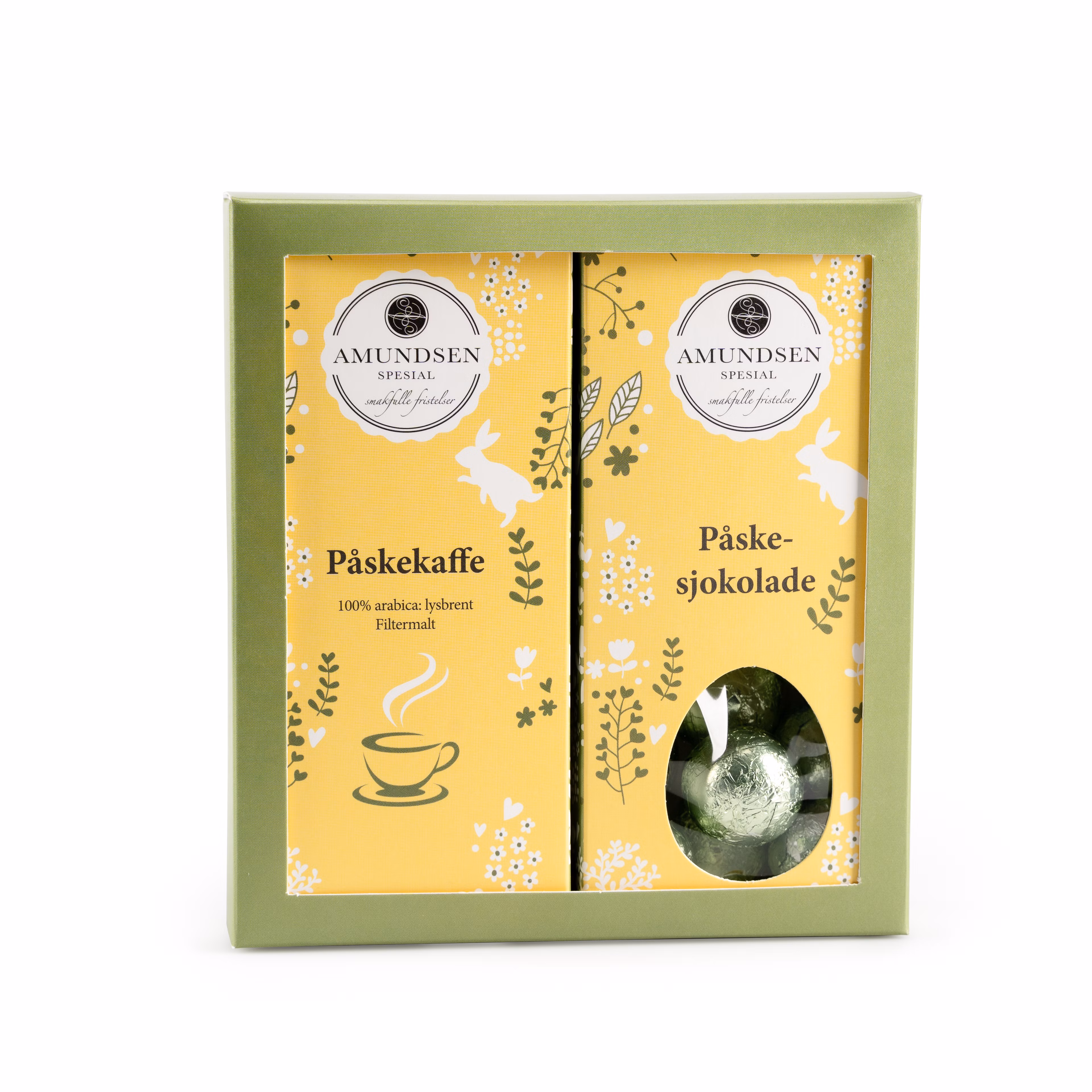 Påskeeske- Sjokoladekuler og påskekaffe. 