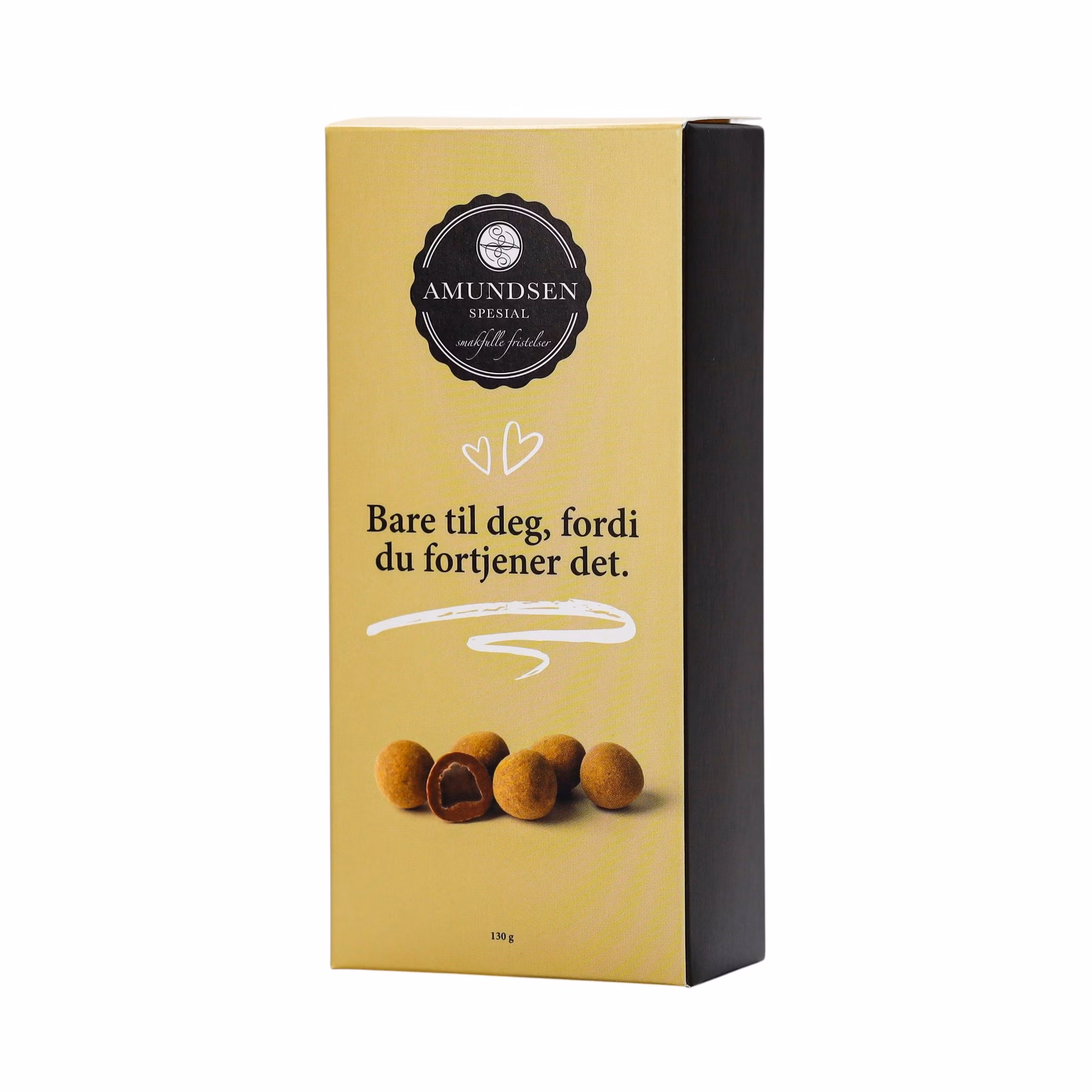 Bare fordi du fortjener det - Vingummi med sjokolade og salt lakris