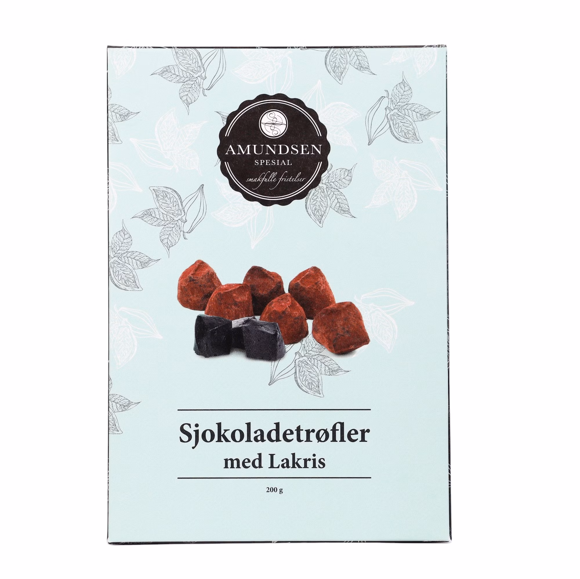 Sjokoladetrøfler lakris