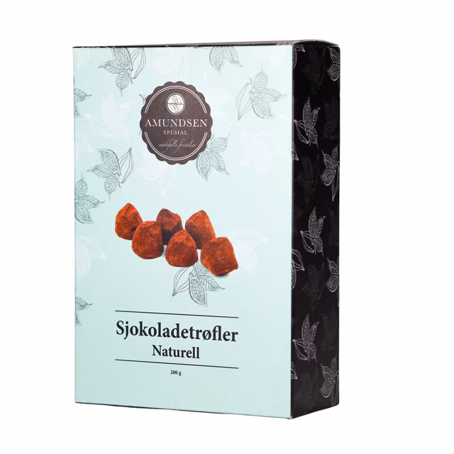Sjokolade trøfler naturell