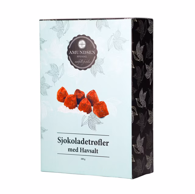 Sjokoladetrøfler havsalt