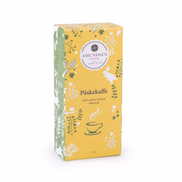 Påskekaffe i gaveeske.