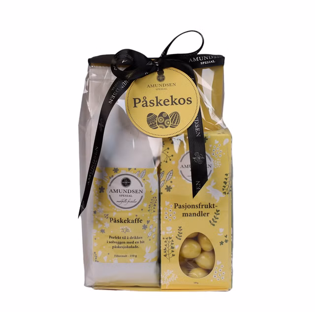 Påskegave - Påskekaffe og Pasjonsfruktmandler. 