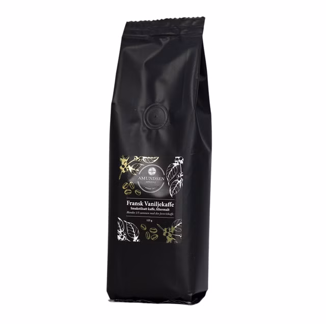 Fransk Vanilje kaffe, 125 gram