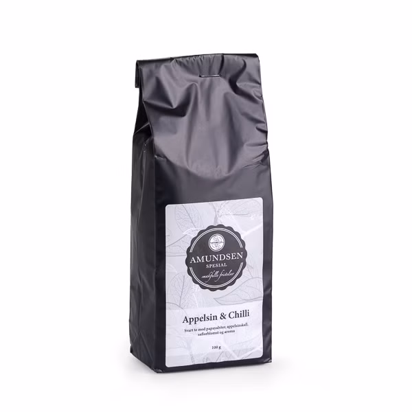 Appelsin & Chili Svart te 