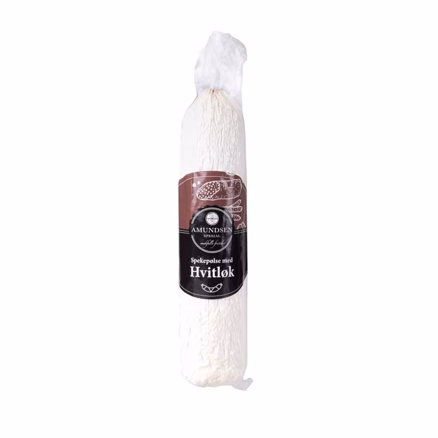 Spekepølse med hvitløk