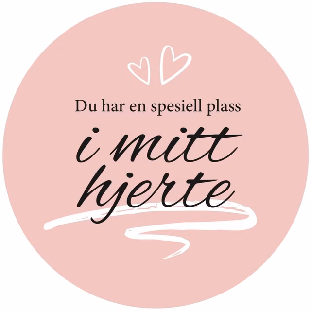 Kort - du har en spesiell plass i mitt hjerte