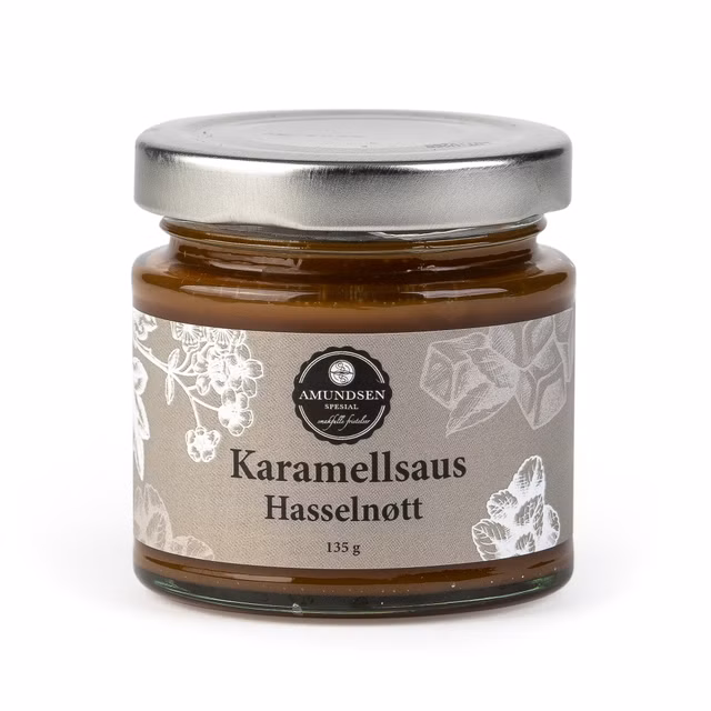 Amundsen Karamellsaus Hasselnøtt