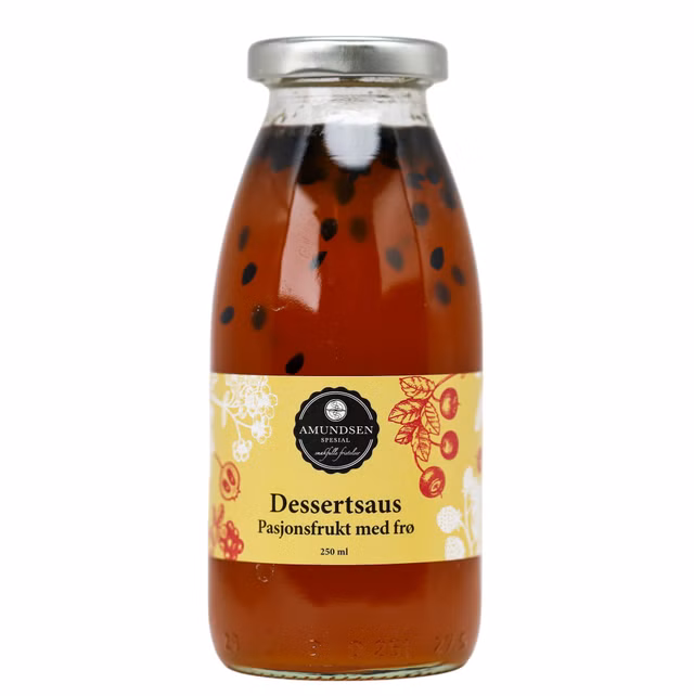 Amundsen Dessertsaus Pasjonsfrukt med frø