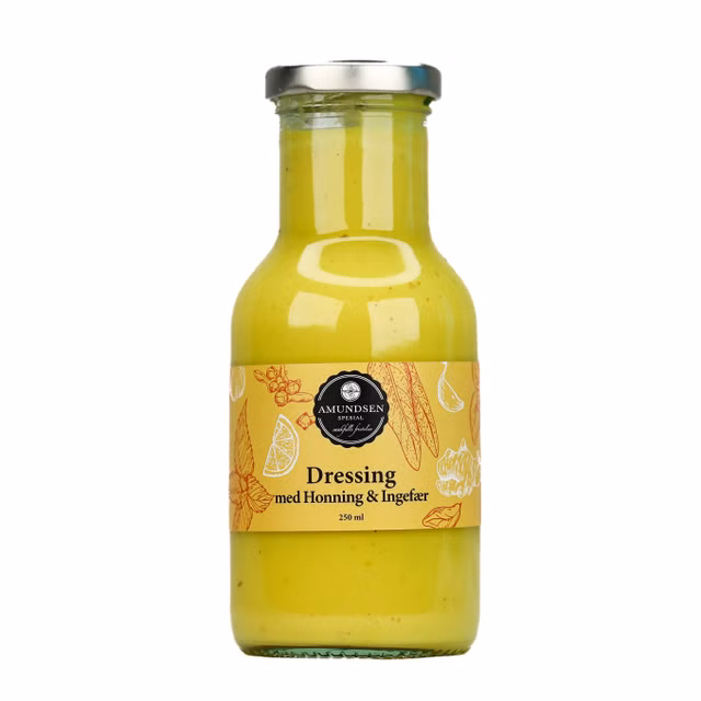 Amundsen Dressing med Honning & Ingefær 