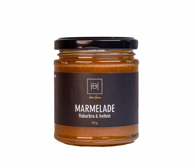 HB Marmelade Rabarbra & Hvitvin