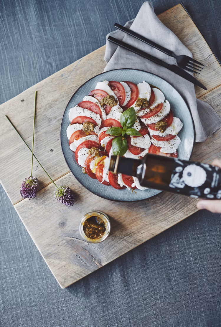 Dressinger, oljer og balsamico